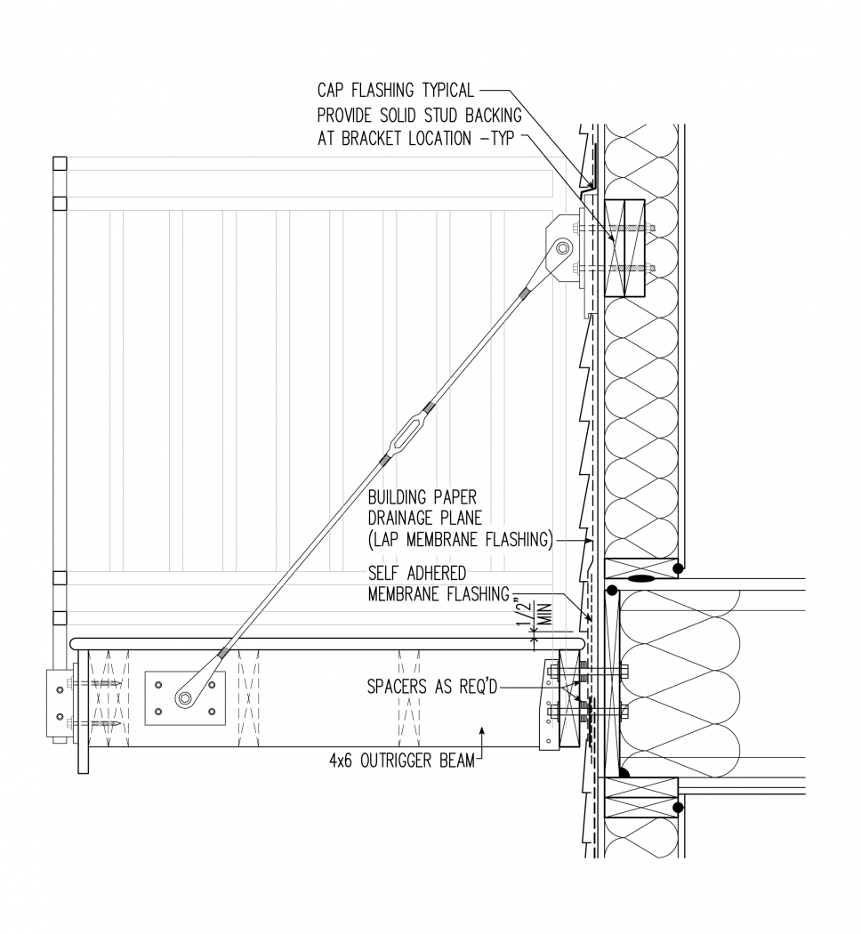 SecondFloor Balcony Supported by Steel Rods GreenBuildingAdvisor